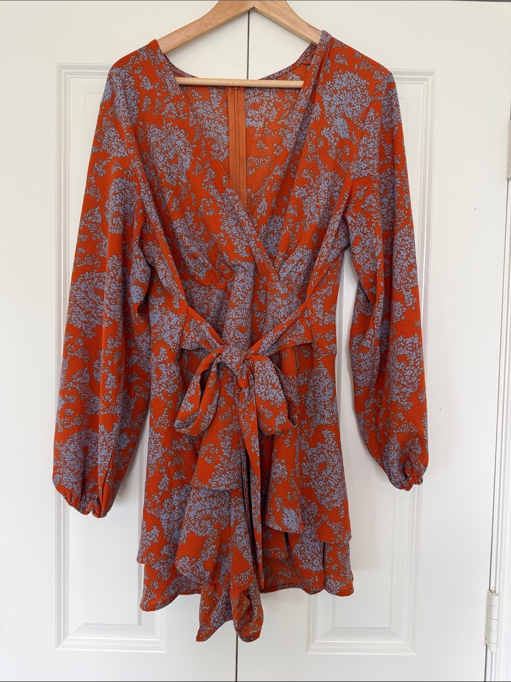 Floral Wrap Romper